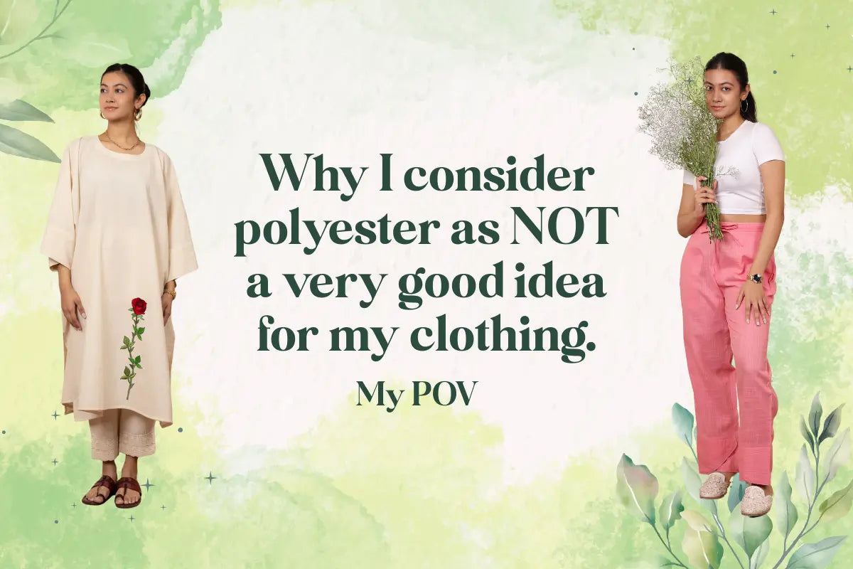 Why I consider polyester as NOT a very good idea for my clothing.