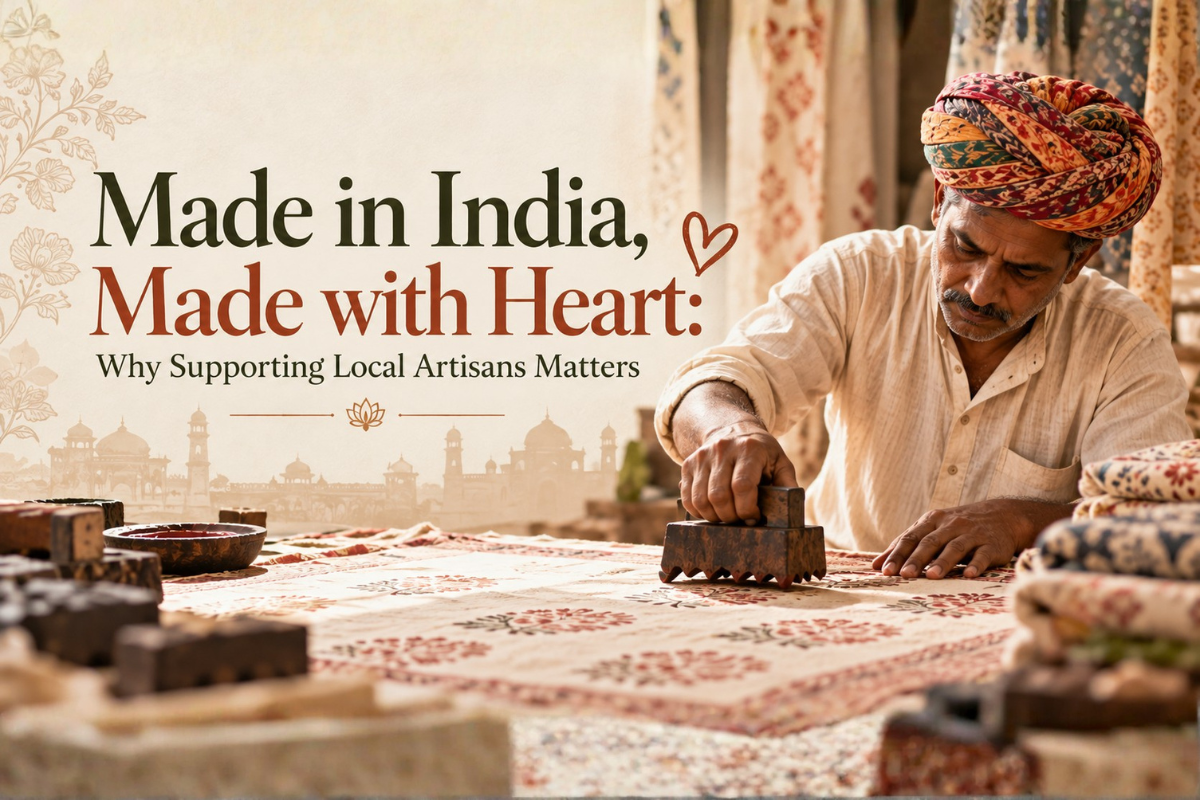 Made in India, Made with Heart: Why Supporting Local Artisans Matters