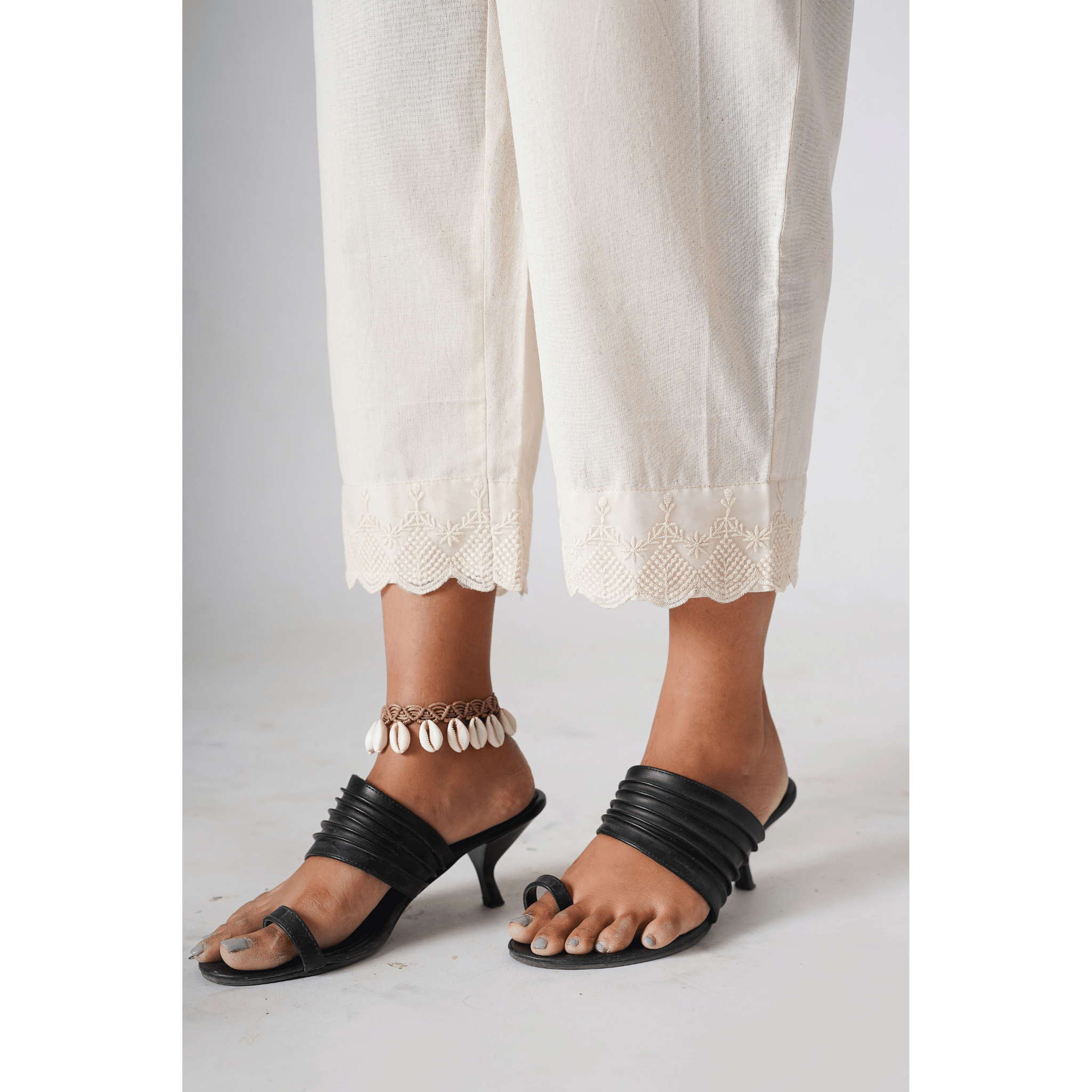 Daisy Cotton- Linen Beige Pants