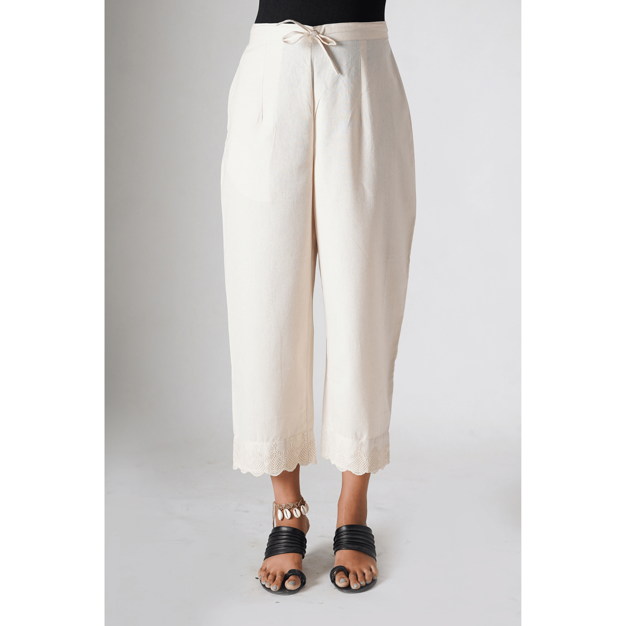 Daisy Cotton- Linen Beige Pants