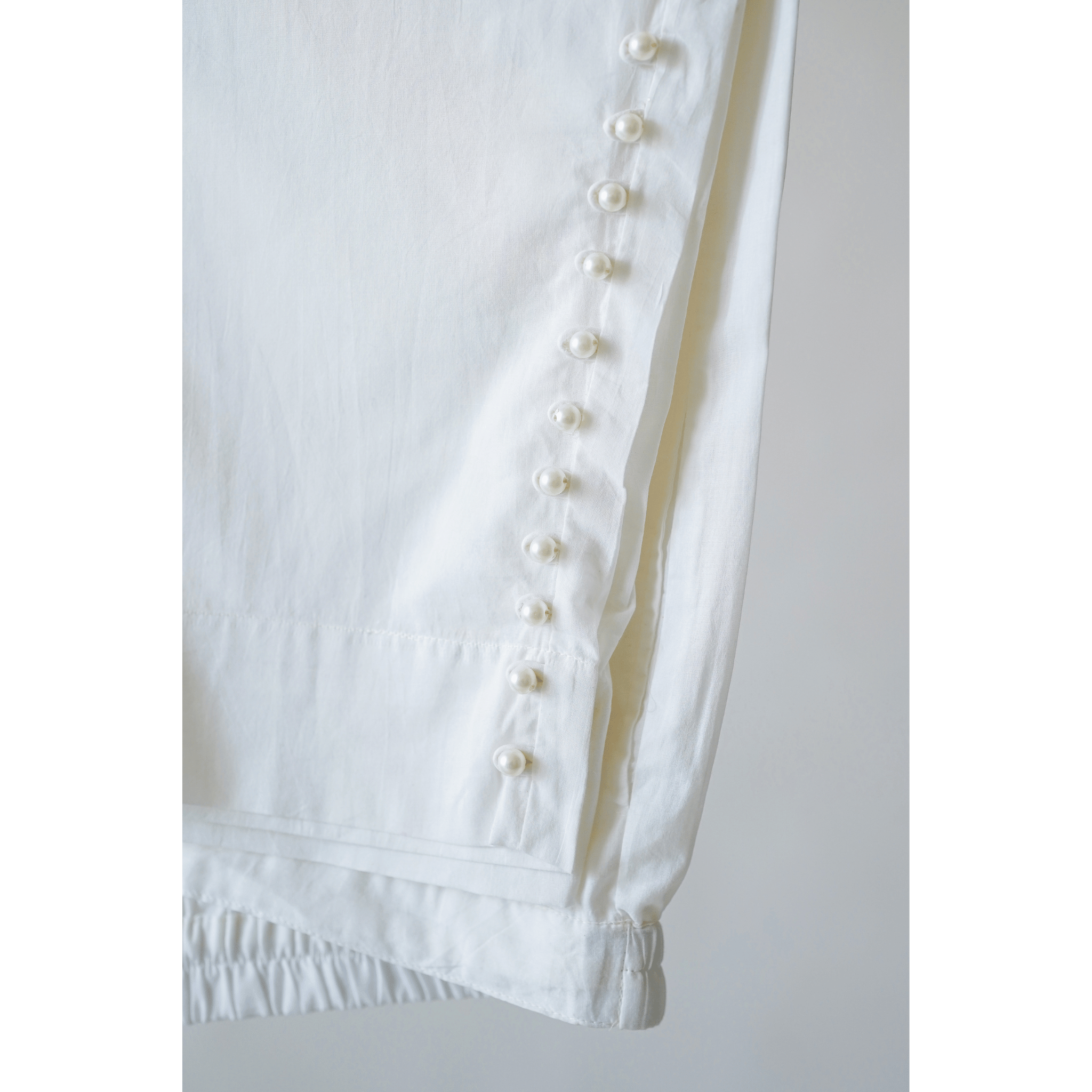 Jewel White Pearl Pants