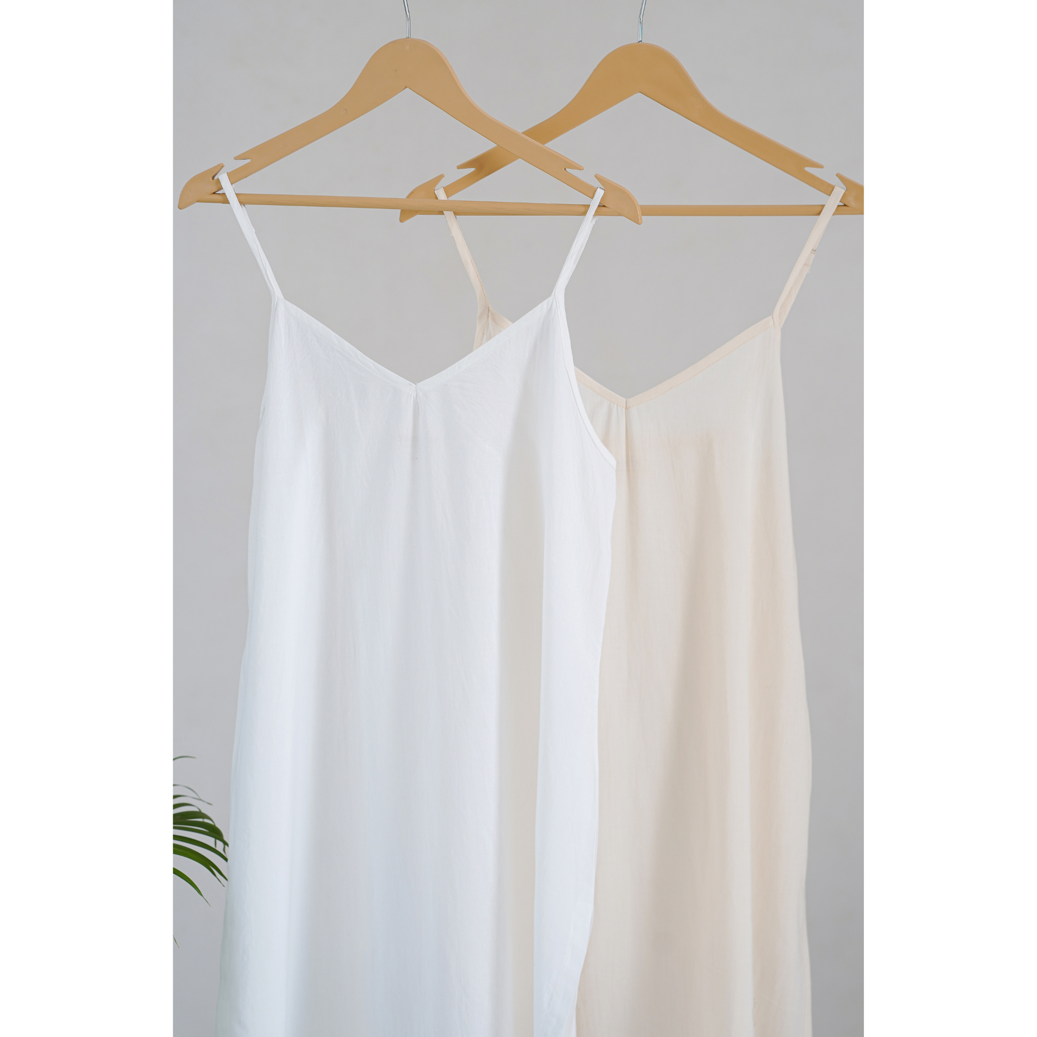Combo offer- White & Ivory Skin Tone Cotton Slips