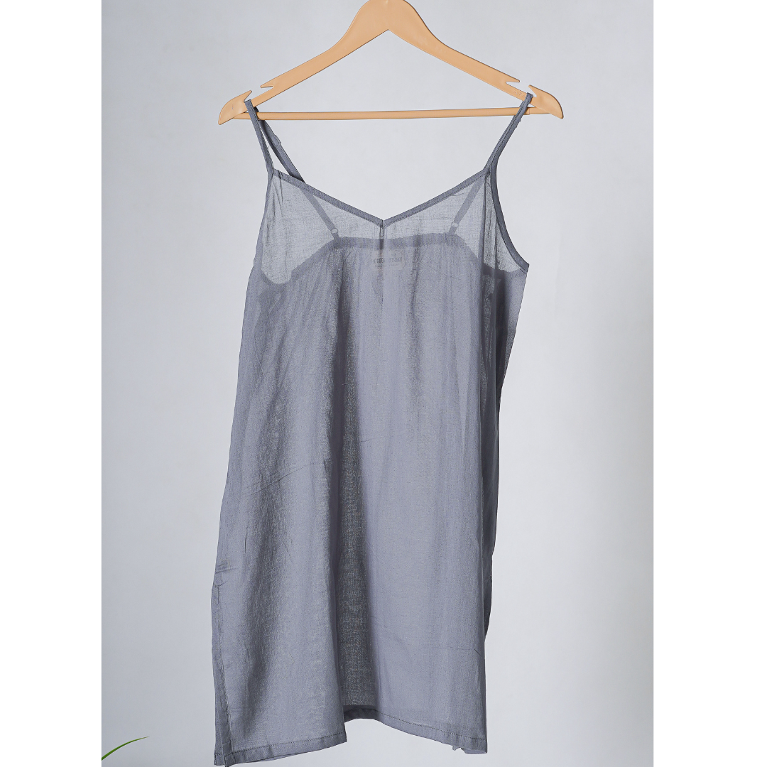 Grey Mulmul Slip
