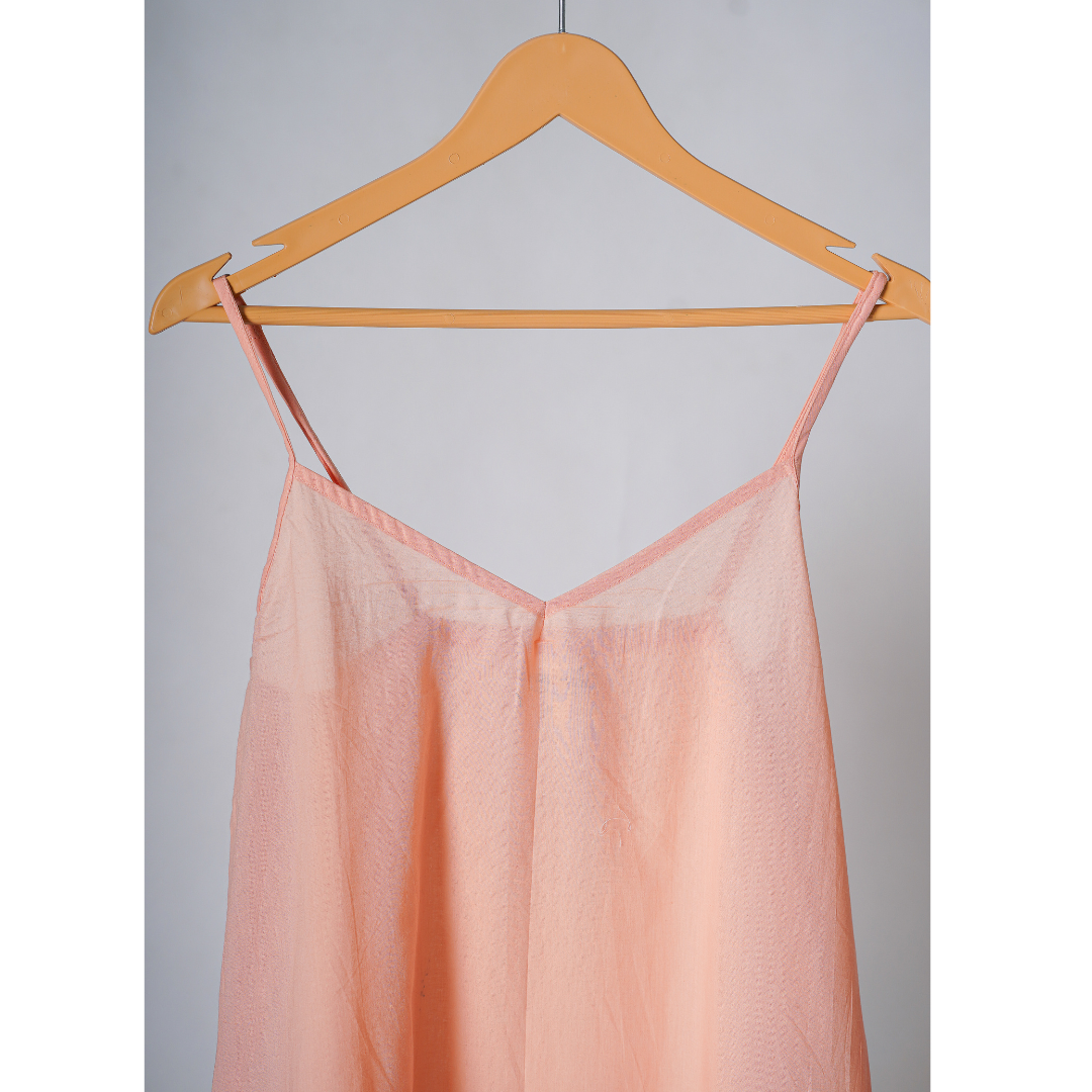 Peach Cotton Slip The Good Artisan
