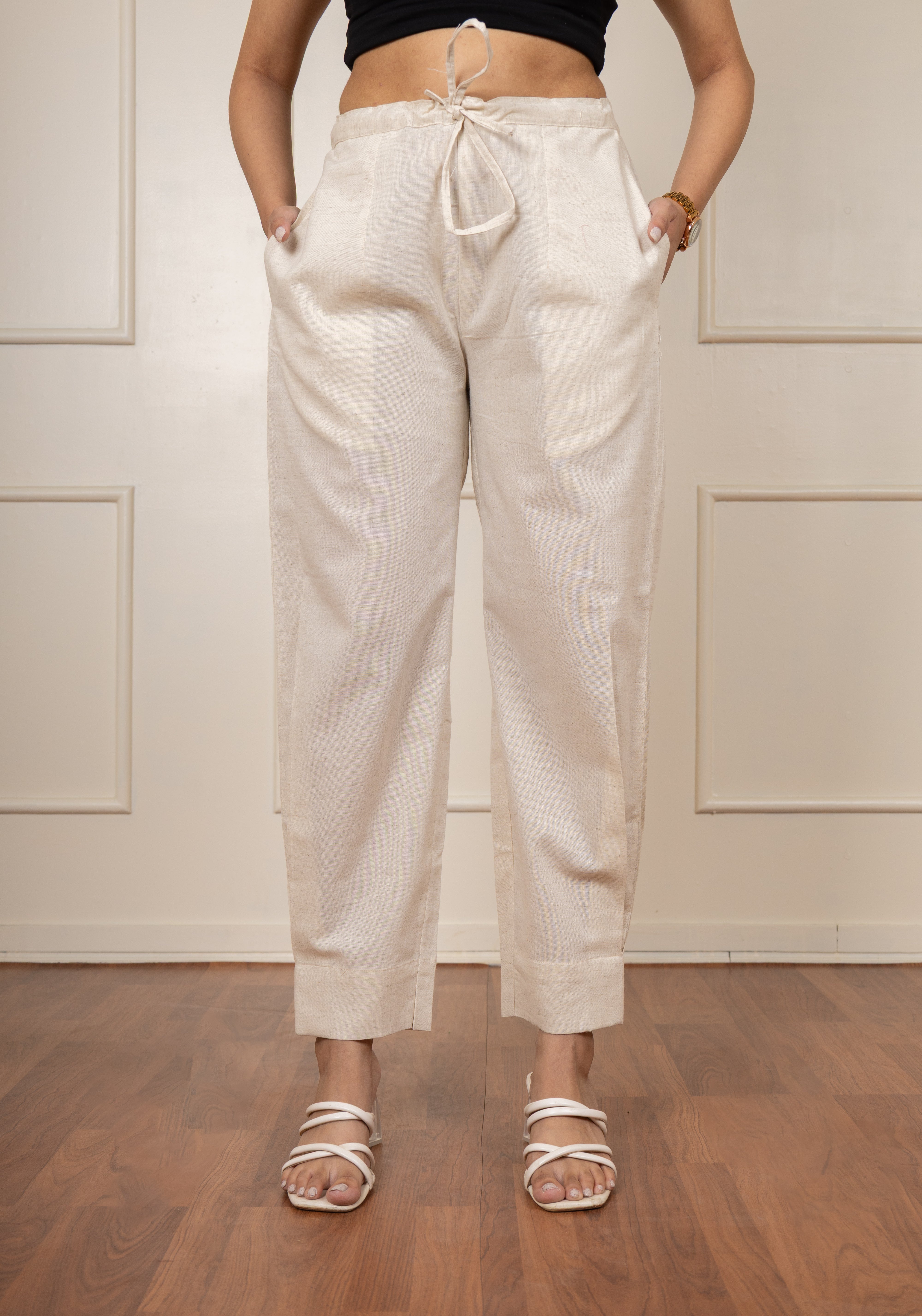 Dune- Cotton Linen Beige pants