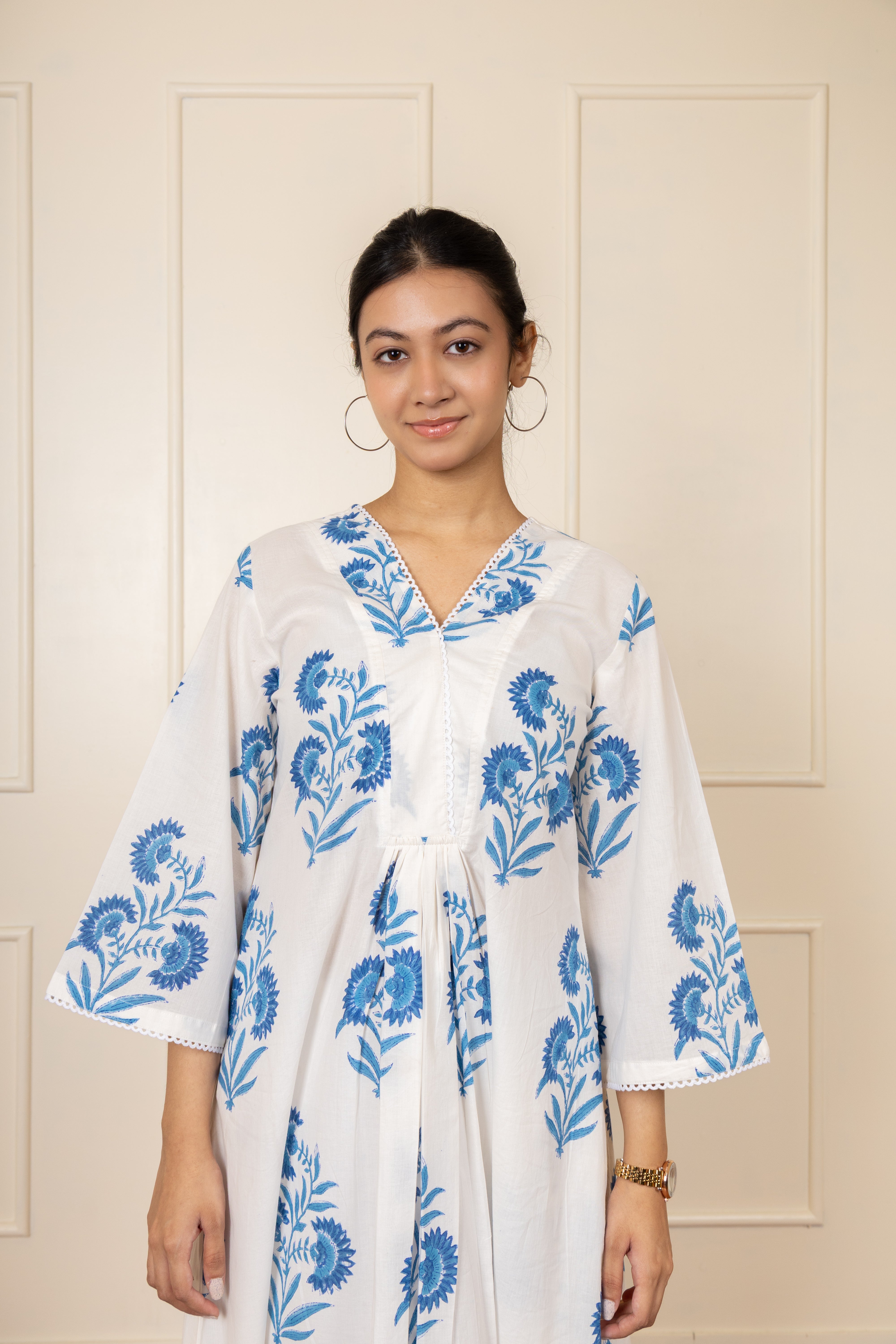 ''Aira'' Hand Block Printed Kurta