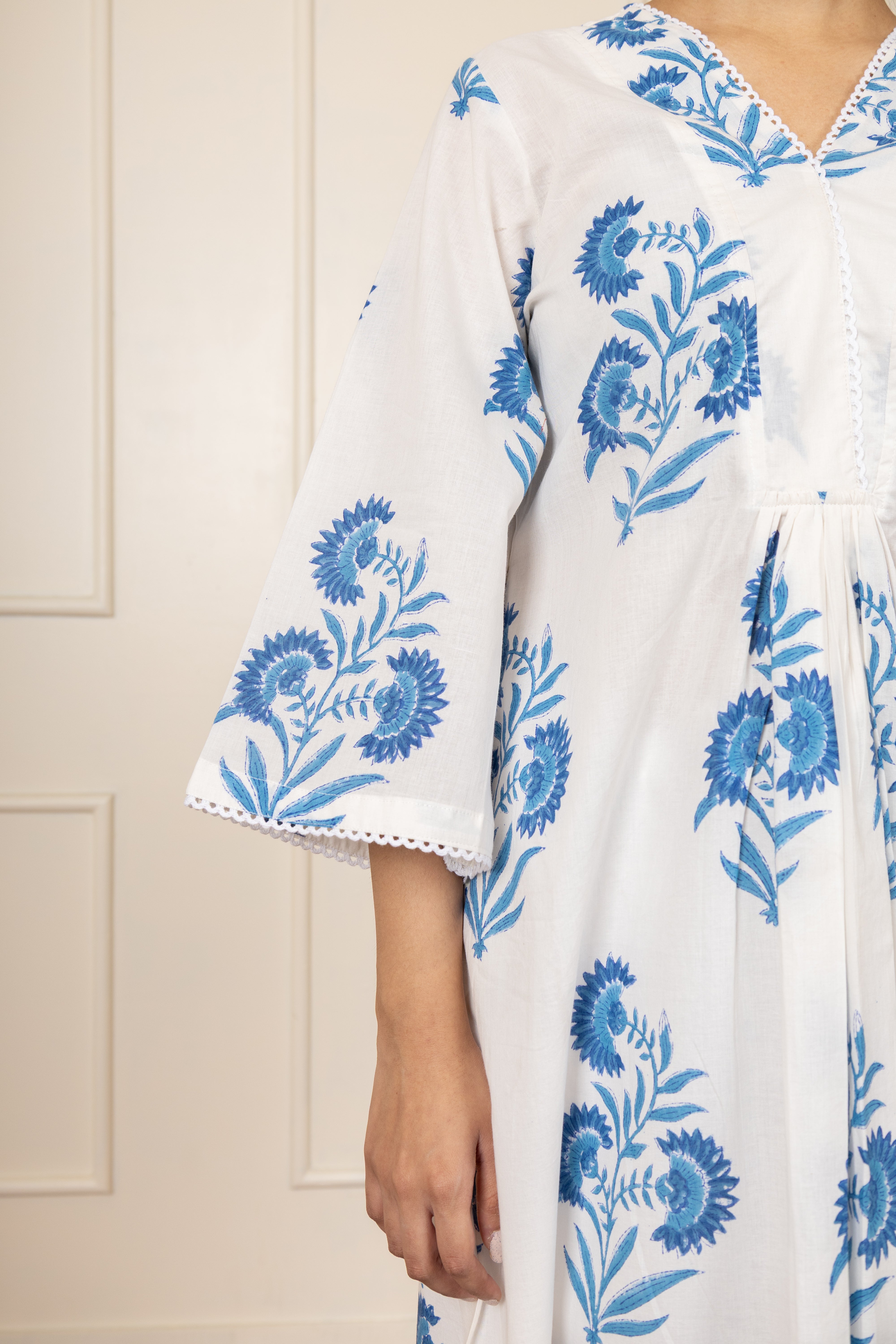 ''Aira'' Hand Block Printed Kurta