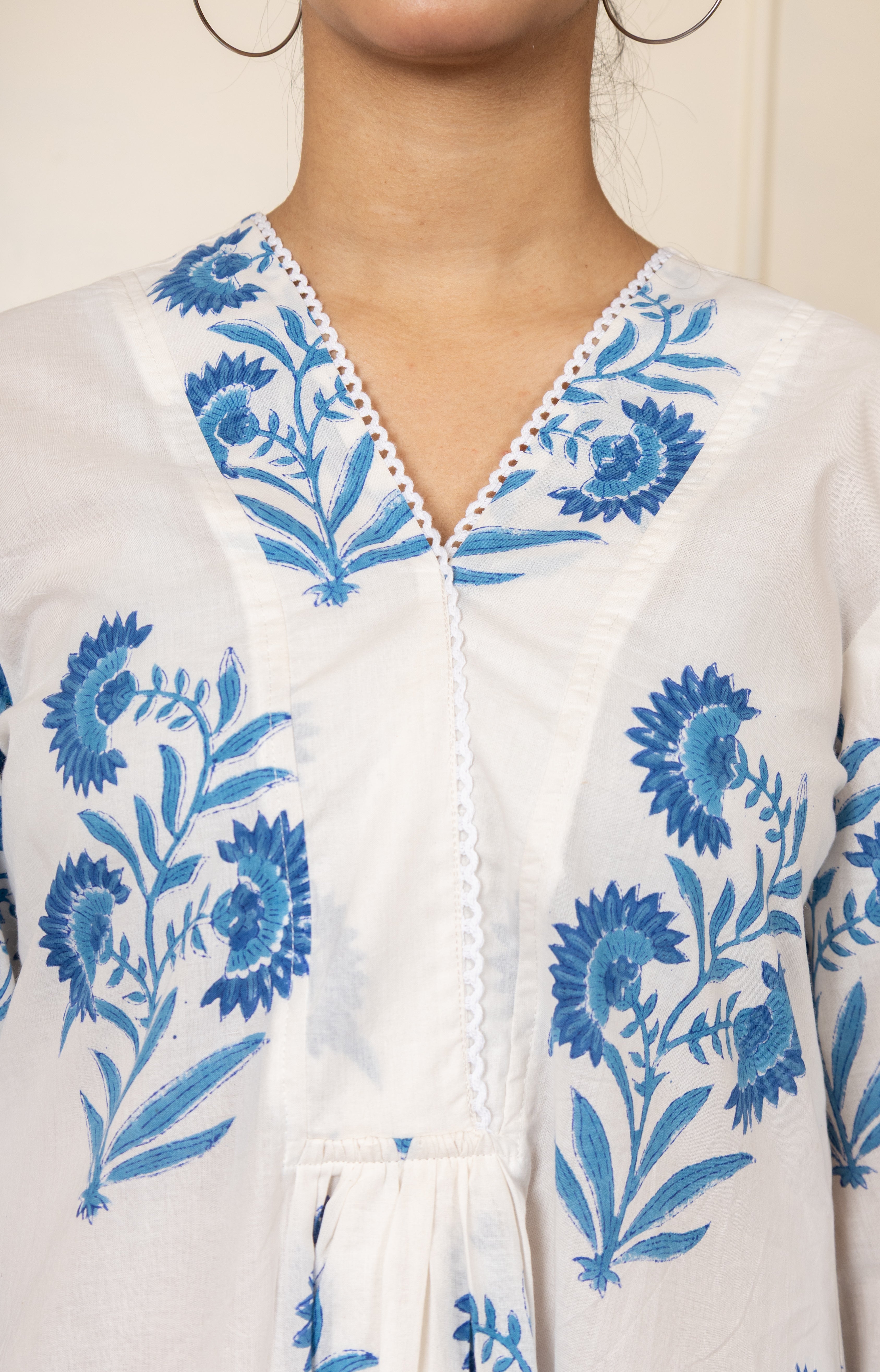 ''Aira'' Hand Block Printed Kurta