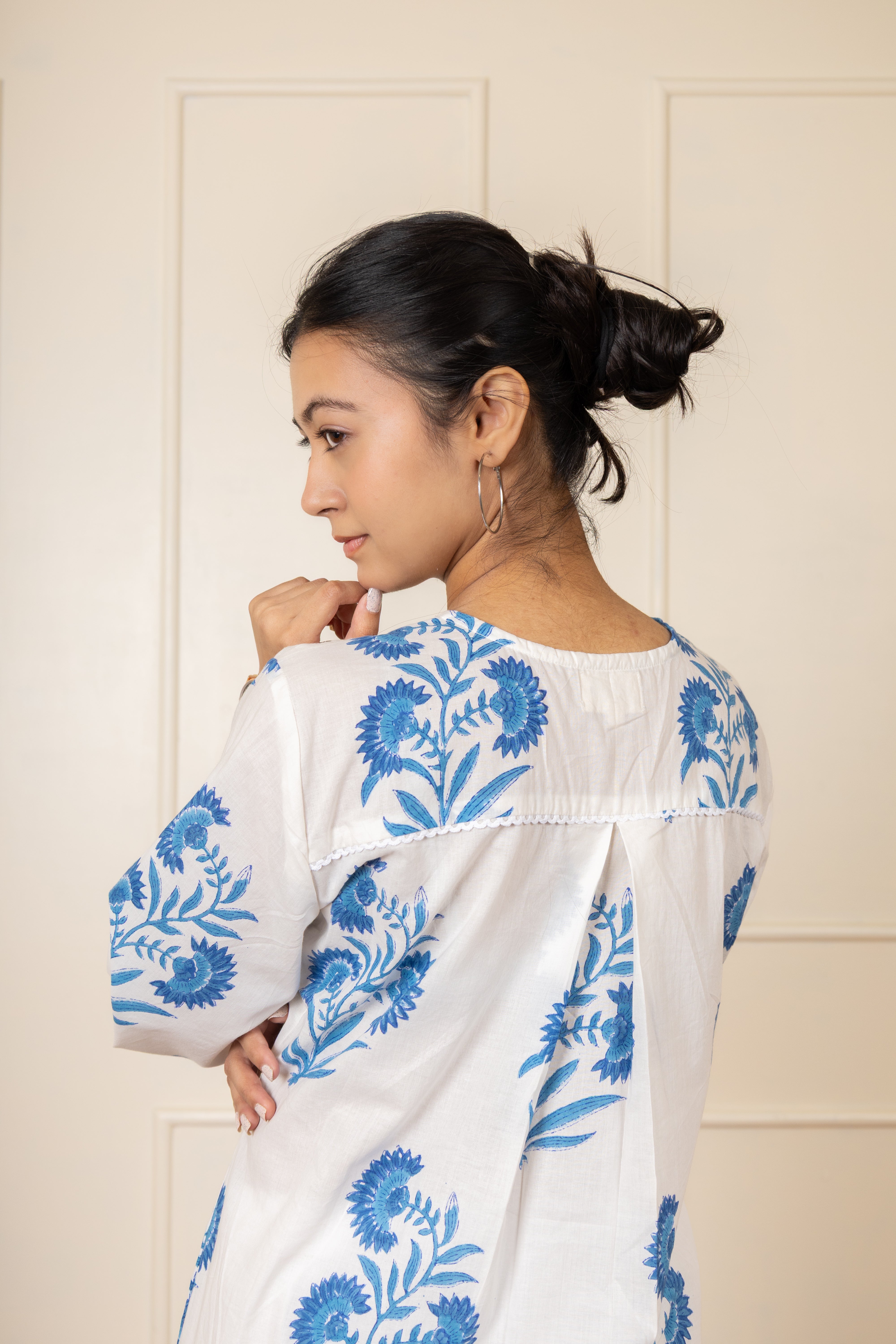 ''Aira'' Hand Block Printed Kurta