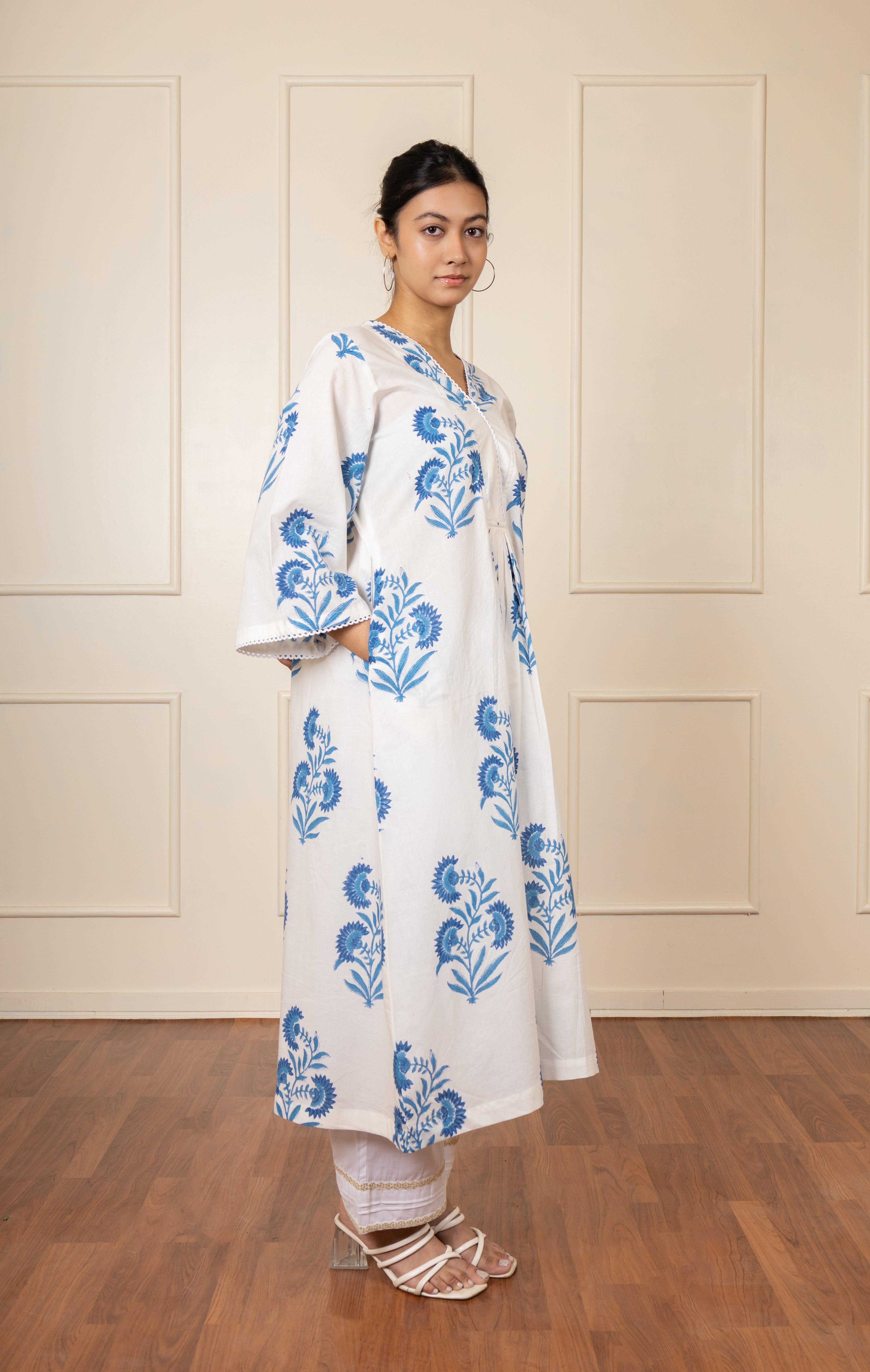 ''Aira'' Hand Block Printed Kurta