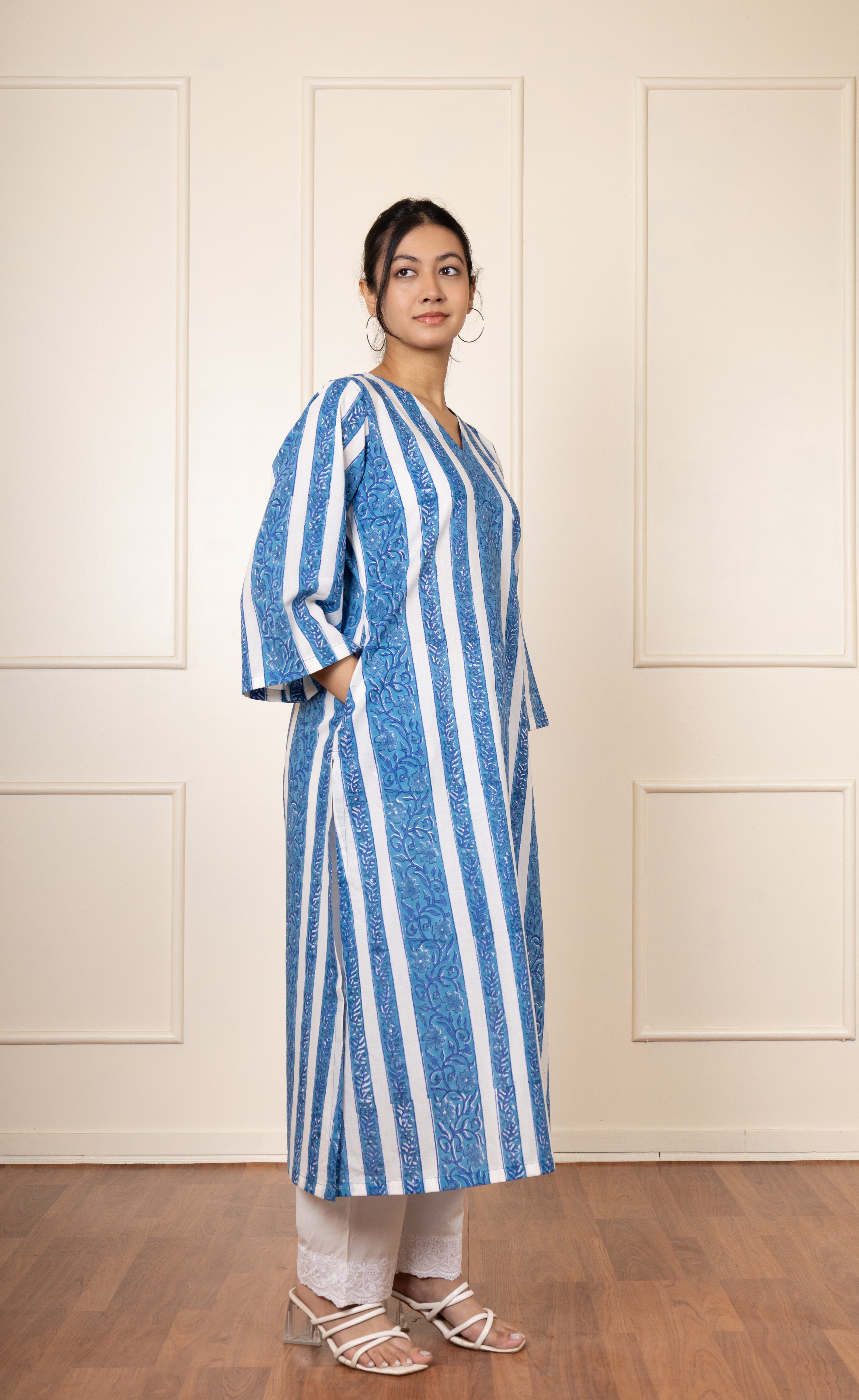 ''Aira'' Hand Block Printed Kurta