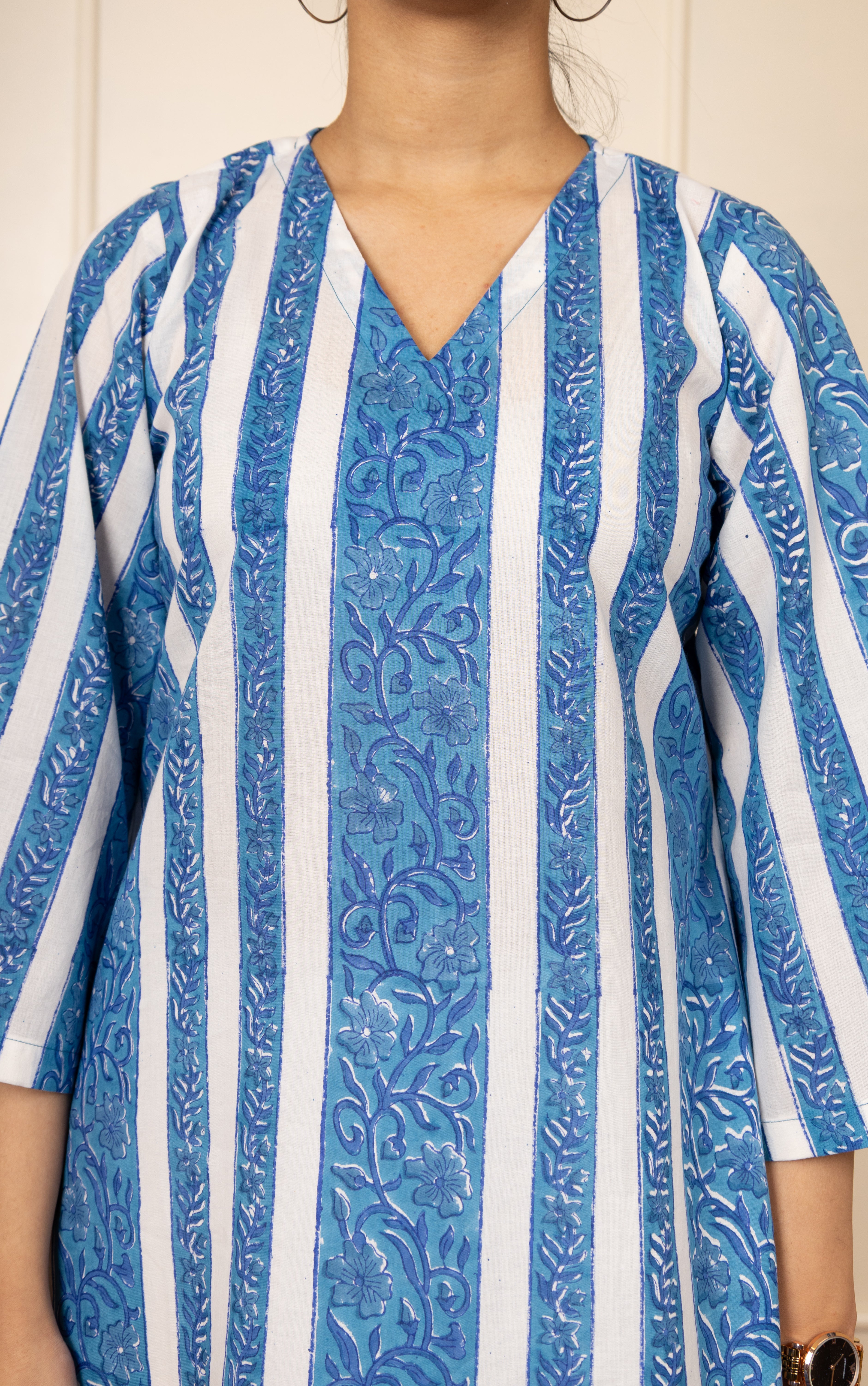 ''Aira'' Hand Block Printed Kurta
