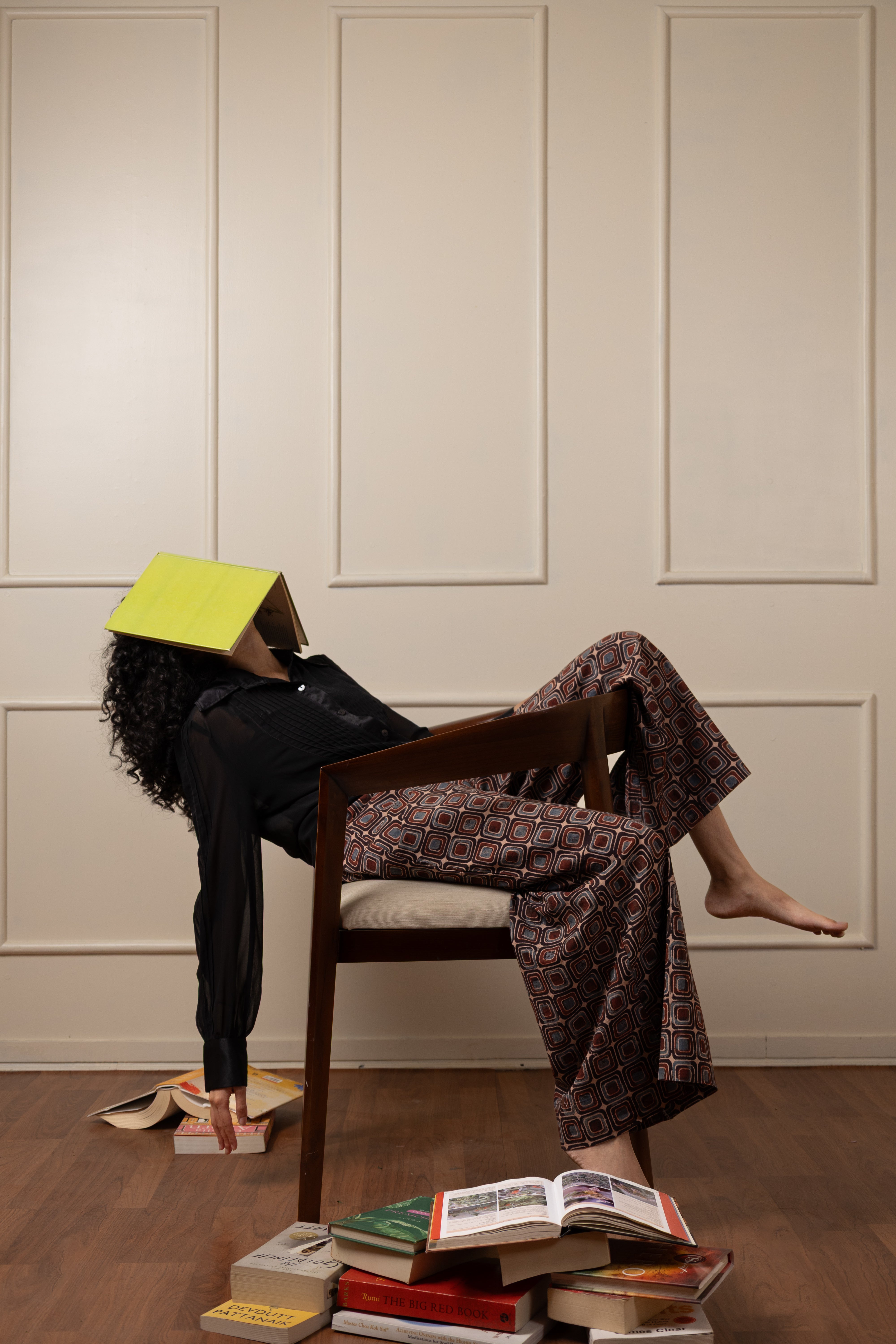 ''Kutch'' Authentic Ajrakh Hand block Printed Culottes ( LIMITED EDITION )