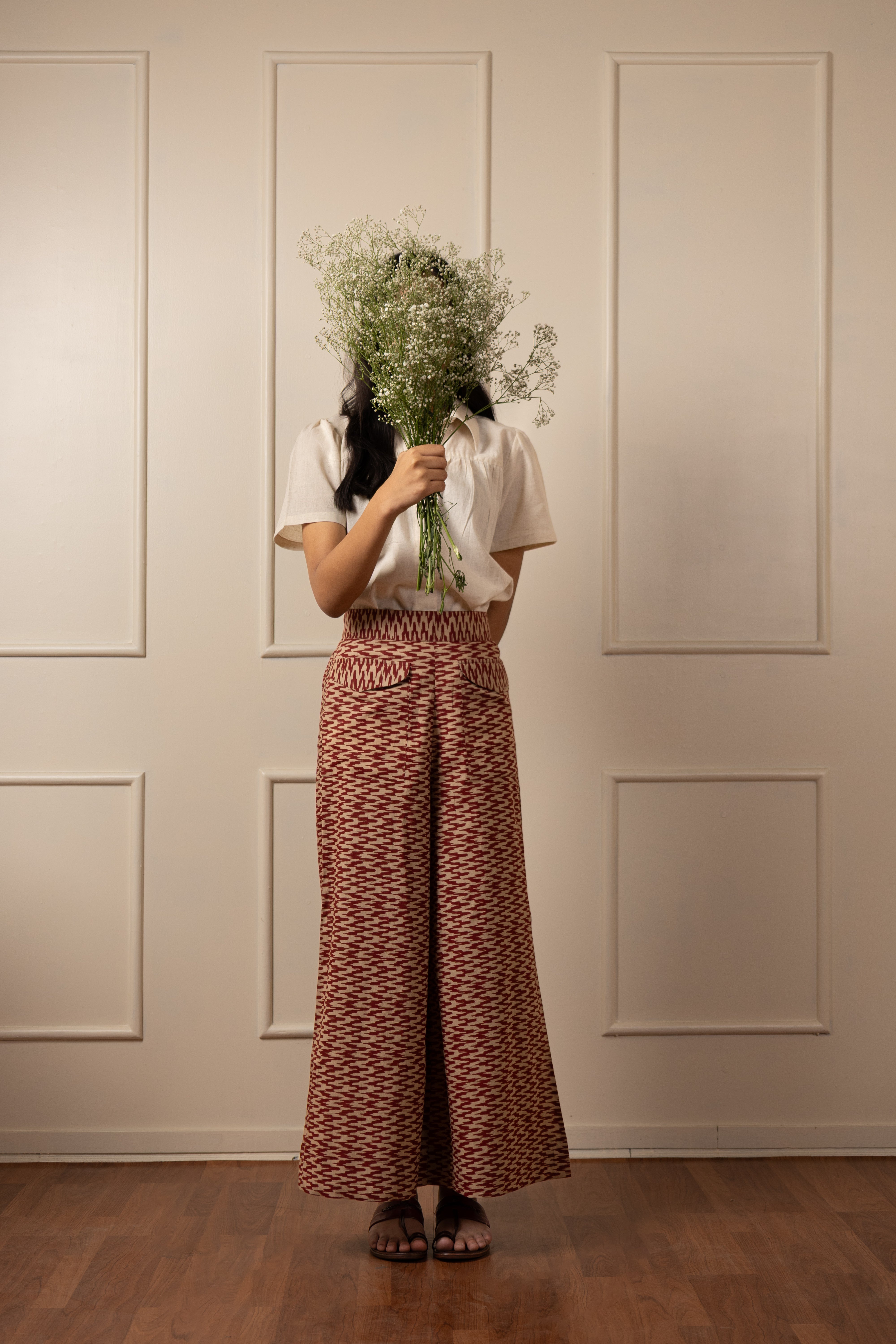 ''Sirohi'' Hand Printed Cullotes/Pants- LIMITED EDITION