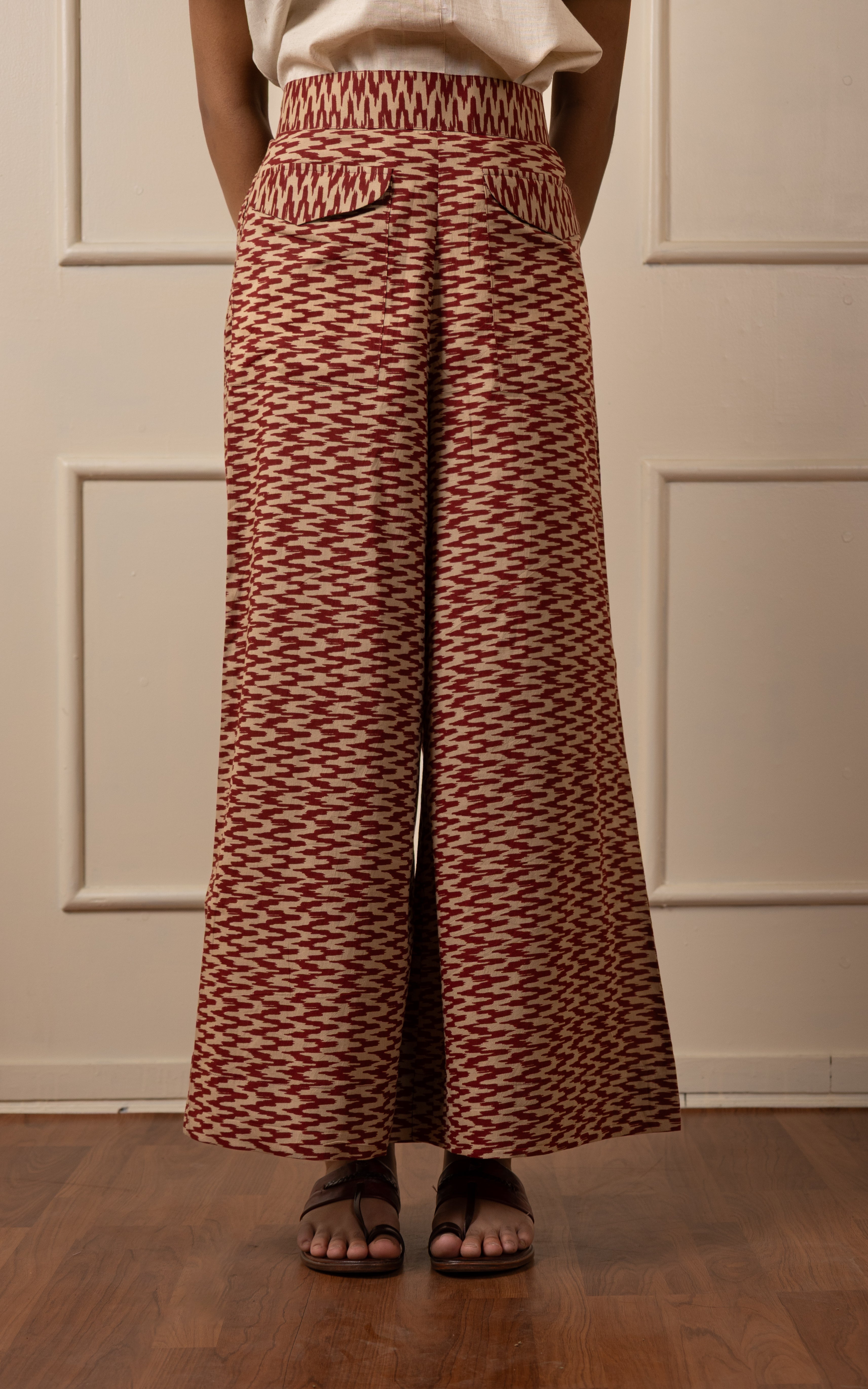 ''Sirohi'' Hand Printed Cullotes/Pants- LIMITED EDITION