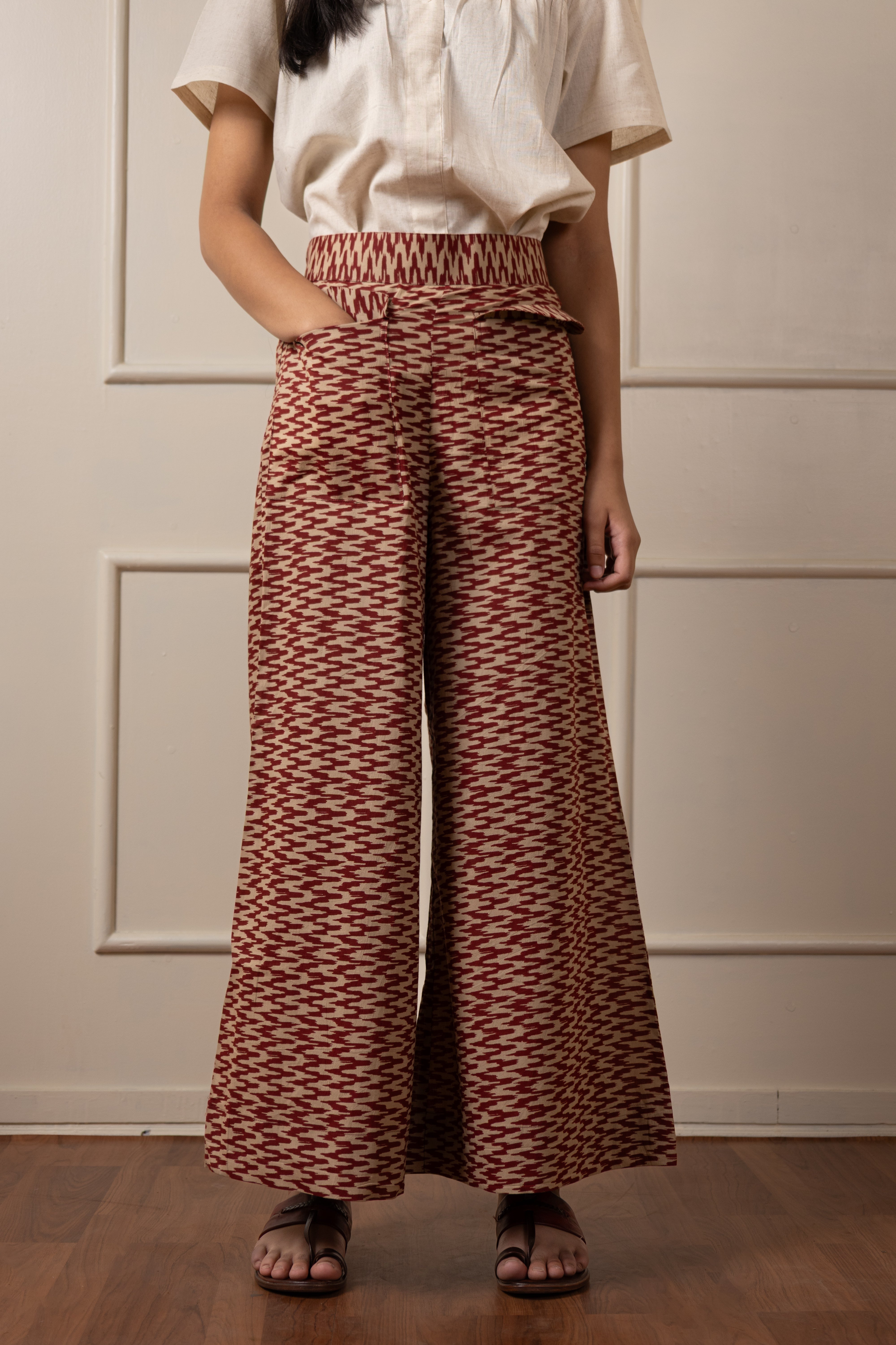 ''Sirohi'' Hand Printed Cullotes/Pants- LIMITED EDITION