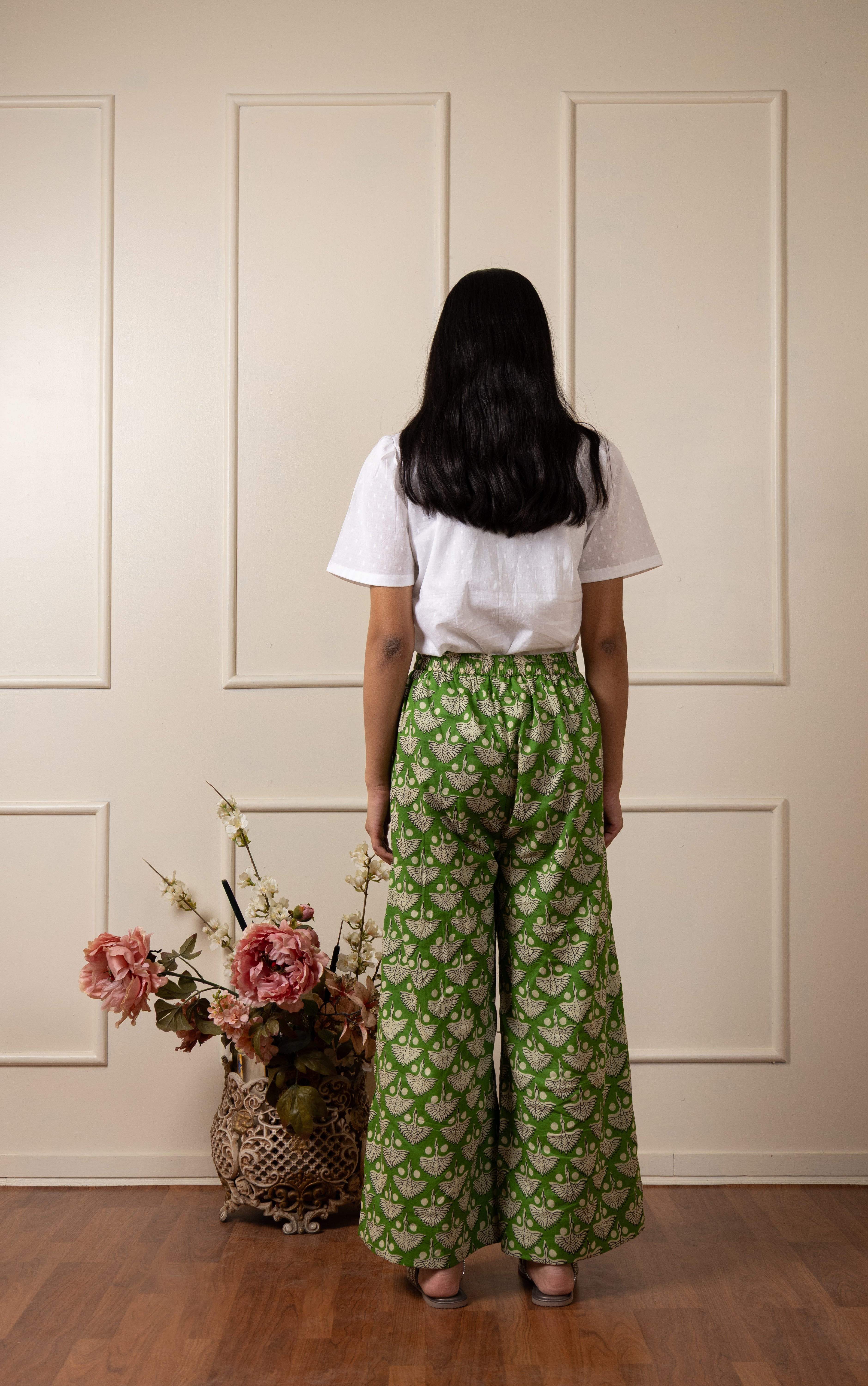 '' Dholpur'' Hand Block Printed Culottes- LIMITED EDITION