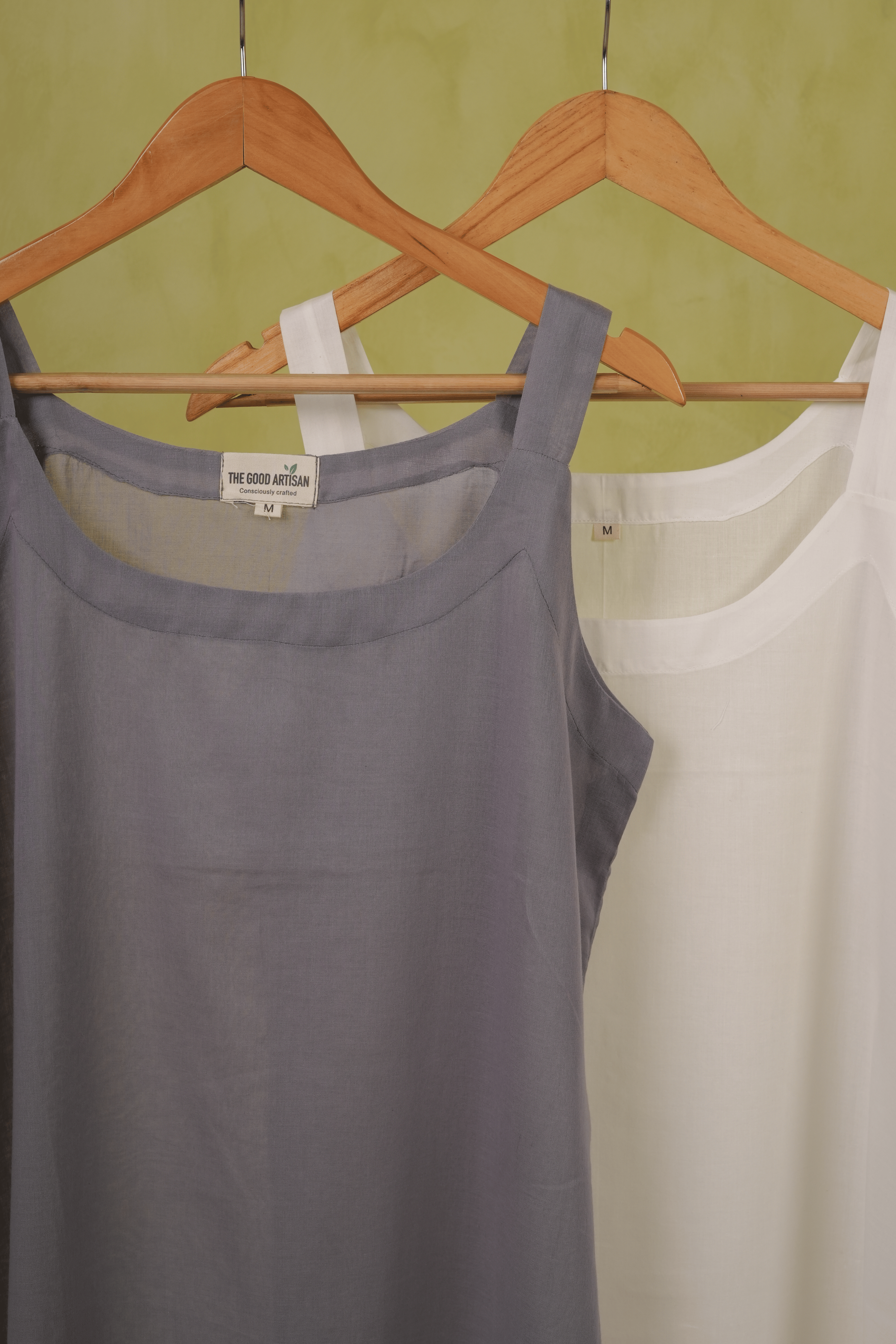 Combo offer- White and Grey Cotton Slips
