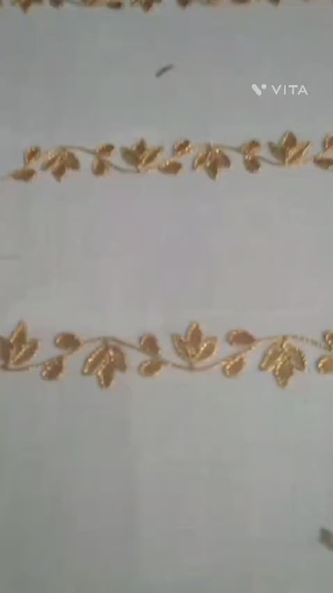 JAIPUR - Gotta Patti White  Cotton Pants